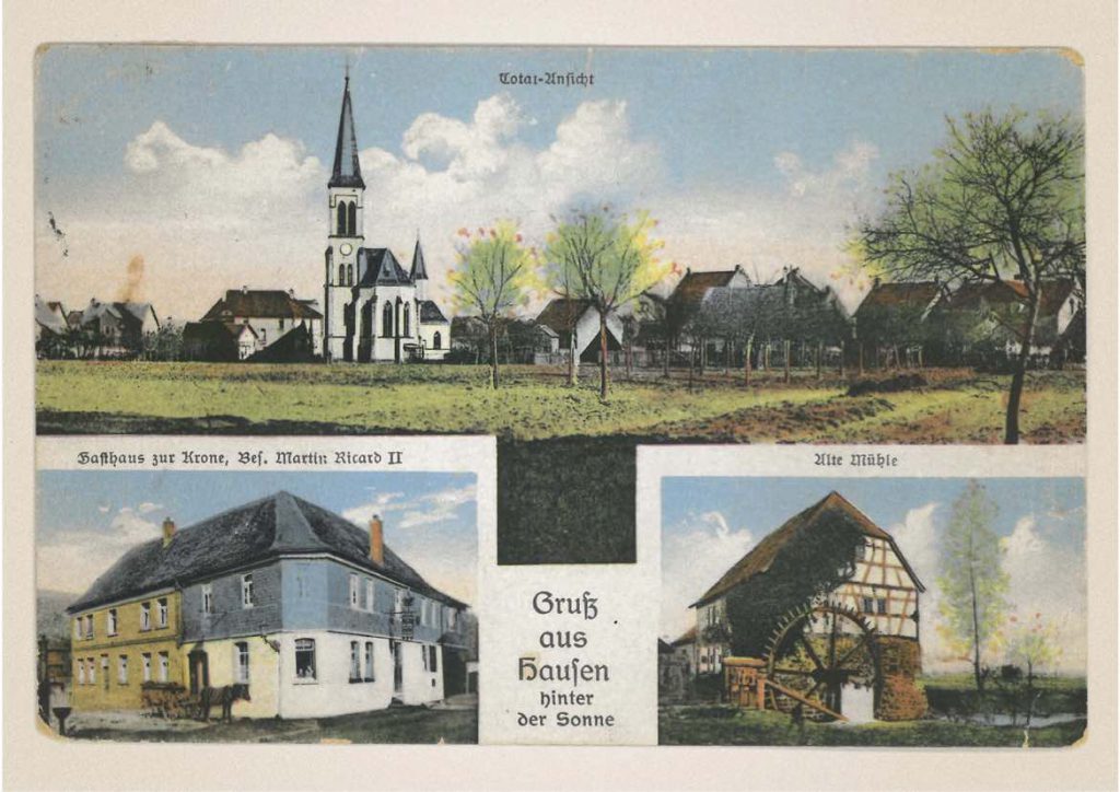 Postkarte von 1910