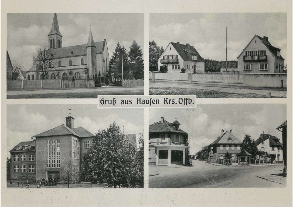 Postkarte von 1950