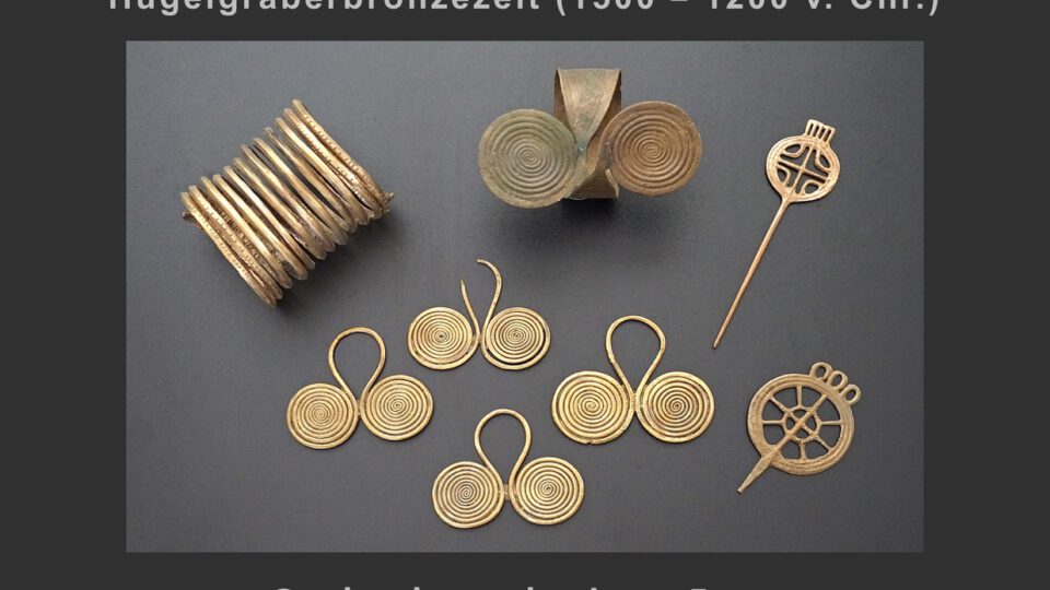 (6) Schmuck einer Frau aus der Bronzezeit (Mühlheim – Dietesheim)