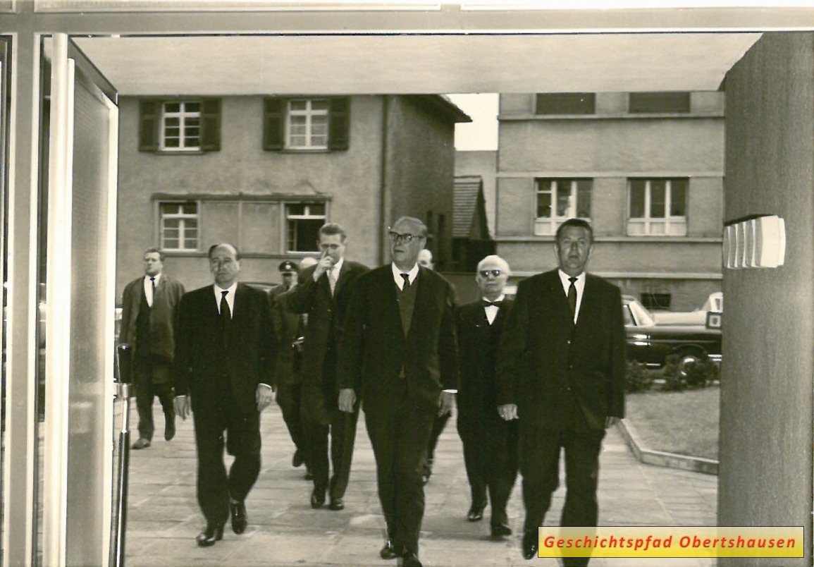 Besuch von Ministerpräsident Georg-August Zinn