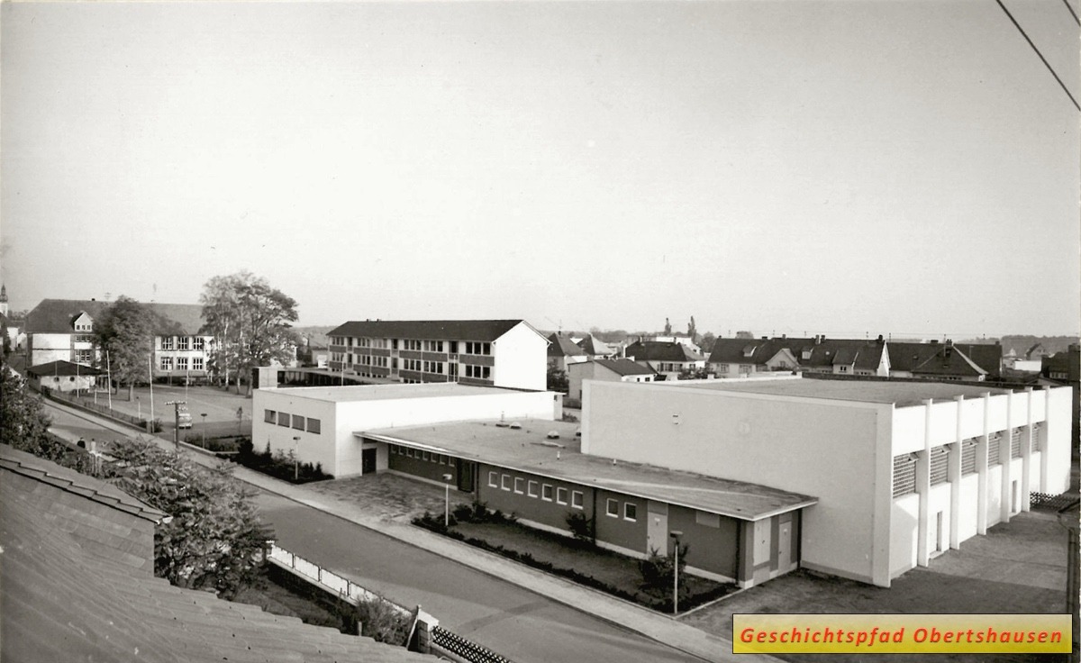 Joseph-von-Eichendorff-Schule nach Erweiterung, 1962