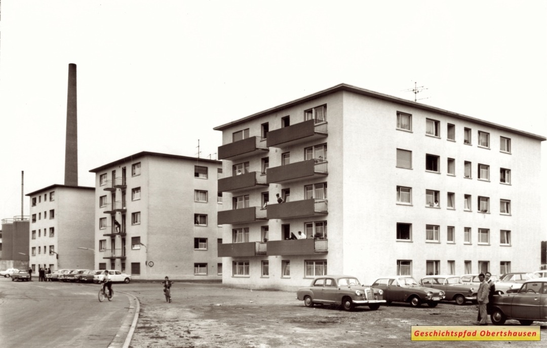 YMOS Gastarbeiterwohnungen in der Feldstraße 1966