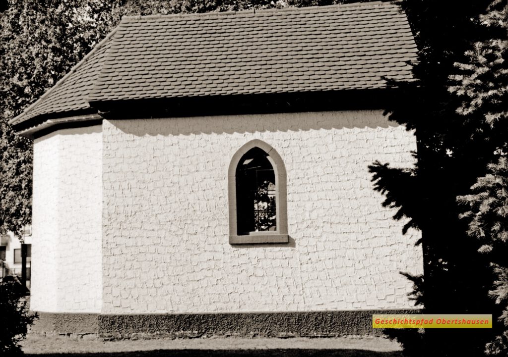 O16-14 Kapelle am Rembrücker Weg, Seitenansicht 1985 - hhh-Fotografie