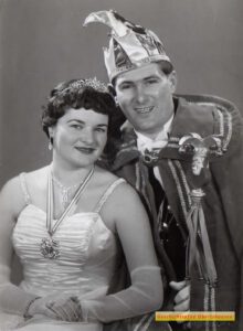 1955 Fastnacht Hausen - Inge Schmitt und Willi Sattler - FC Teutonia