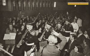 Karnevalveranstaltung der Sängerlust mit Quartet Jahkob Picard, Adam Röder, Adam Pappert, Daniel Hofmann