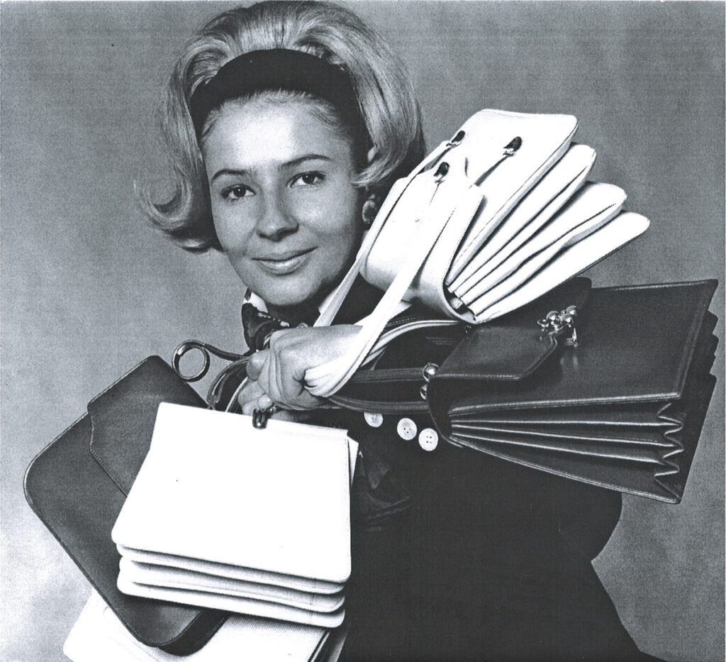 Ingeborg Kopp steigt ab 1963 in die Firma ein